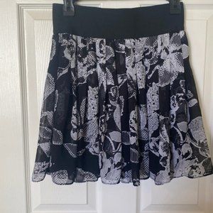 Express Skirts | Express Design Studio Skirt | Color: Black/White | Size: XS